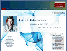 Tablet Screenshot of ediehill.com